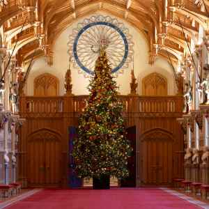 Go Inside the Palace Christmas Decorations 2024