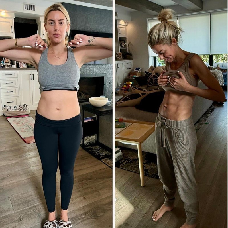 Heather Rae El Moussa Shares Before and After Pics of Her Toned Abs ...
