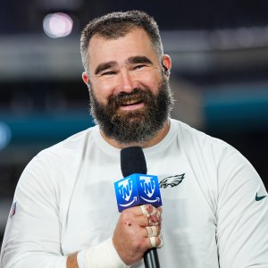 Jason Kelce Performs New Holiday Song With Mt. Joy Before Philadelphia Eagles Game