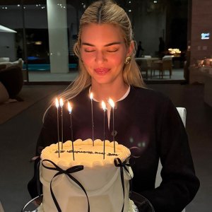 Kendall Jenner Celebrates Her Birthday in Adorable Coquette Outfit