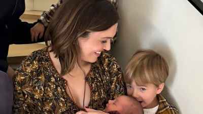 Mandy Moore Posts Sweet Family Pic With New Baby: 'Oh So Thankful