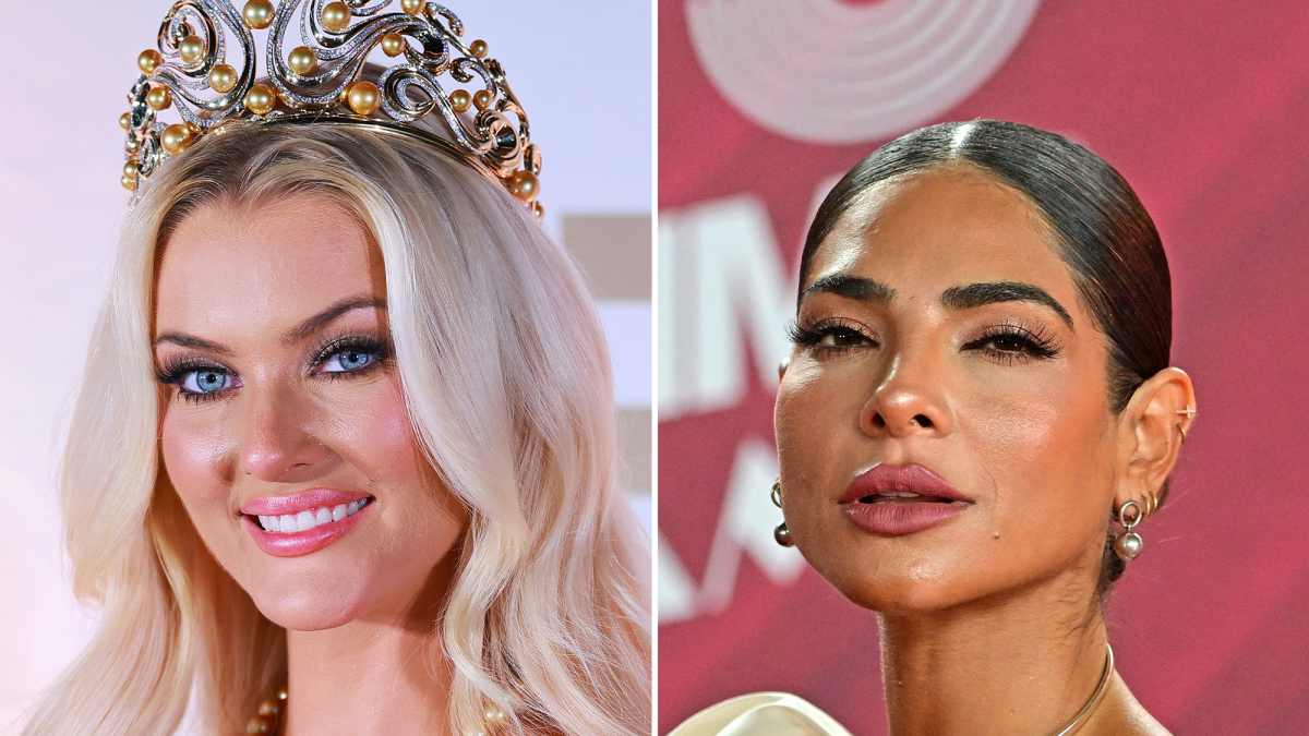 Miss Universo 2024 Victoria Kjaer Theilvin y Alejandra Espinoza