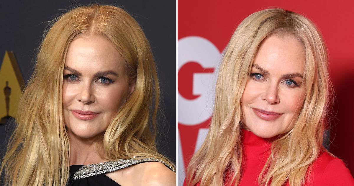 Nicole Kidman Debuts Icy Blonde Hair Transformation at GQ Men of the Year Awards Nicole Kidman Debuts Icy Blonde Hair Transformation at GQ Men of the Year Awards