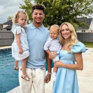 Patrick and Brittany Mahomes Son Bronze Gets Shoe Named After Him for 2nd Birthday