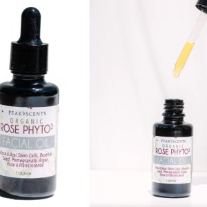 Peak Scents rose facial oil