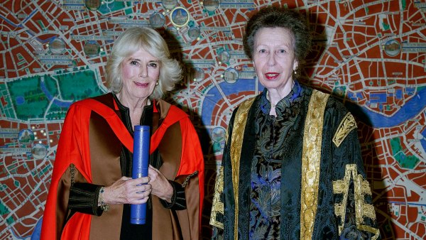 Princess Anne Presents Queen Camilla With an Honorary Doctorate Degree