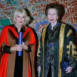 Princess Anne Presents Queen Camilla With an Honorary Doctorate Degree