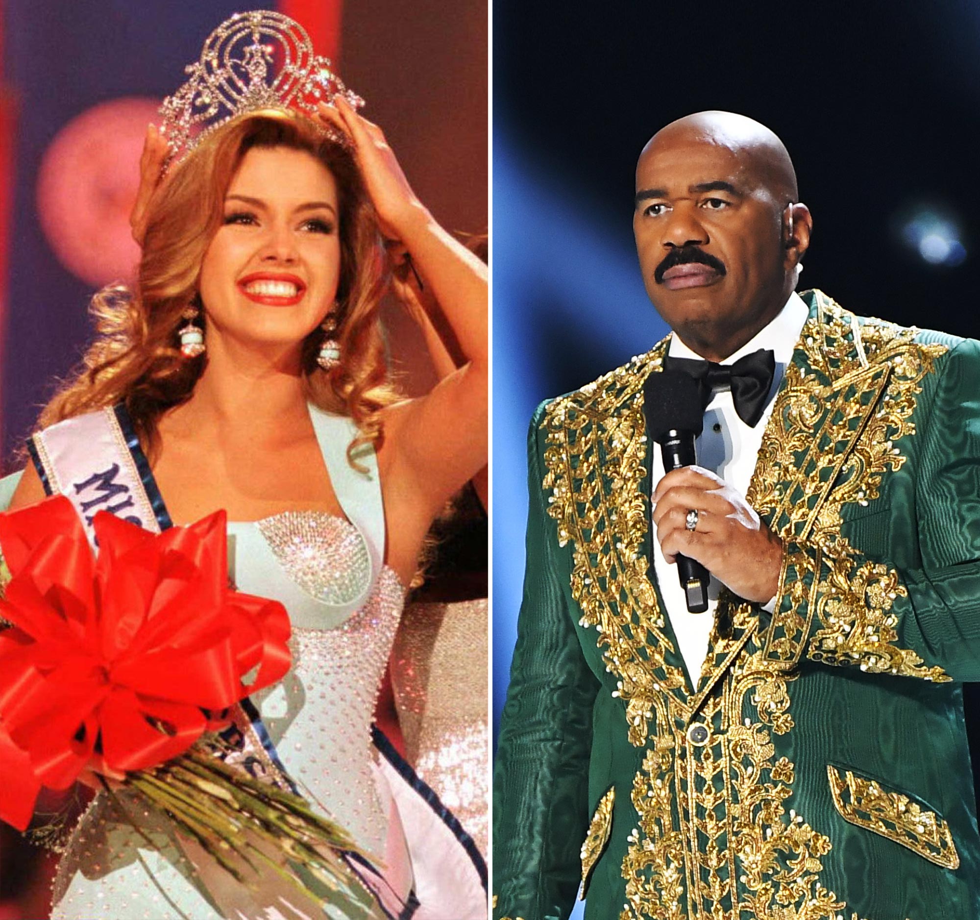 Qué relación puede unir a Alicia Machado con Steve Harvey Ambos han sido parte de las grandes controversias de Miss Universo 0423