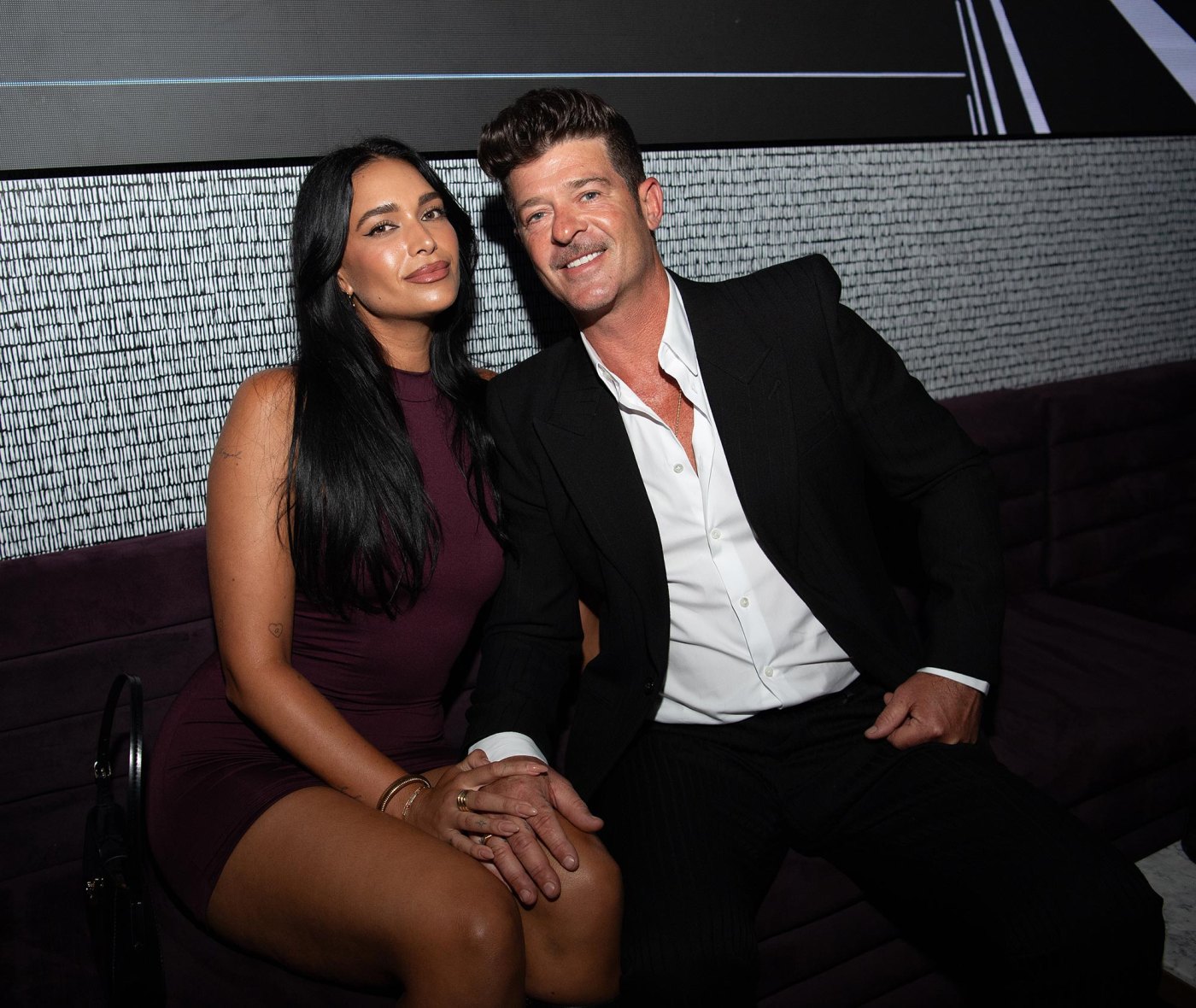Robin Thicke and Partner April Love Geary 'Start Again Every Day' | Us ...