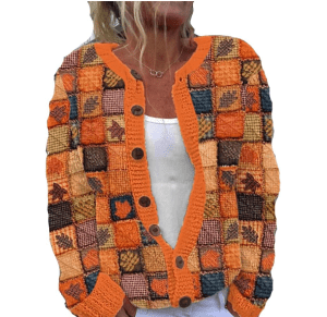 Generic Thanksgiving Pumpkin Maple Leaf Sweater