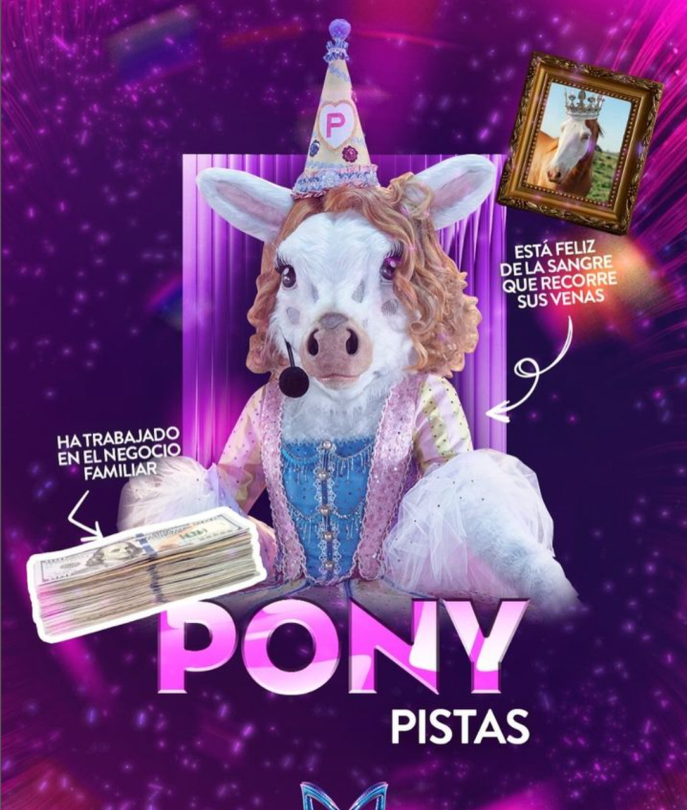 Pony fue desenmascarado como Majo Aguilar