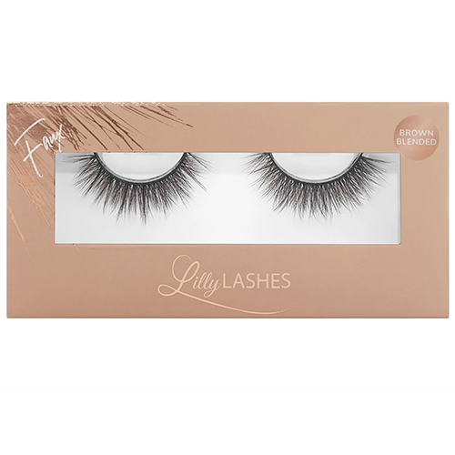Lilly Lashes Everyday Faux Mink Brown Blended