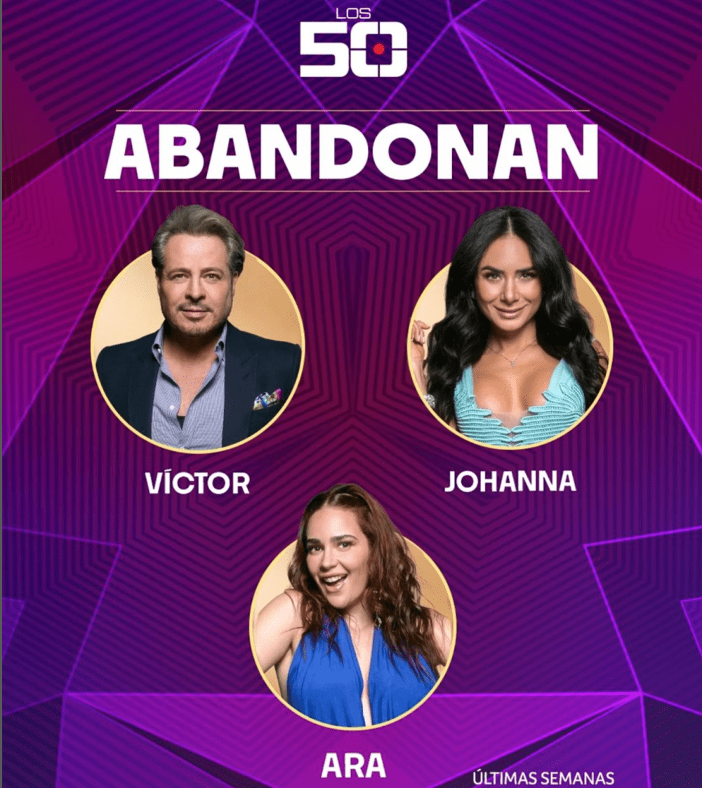Víctor, Johanna y Ara abandonan 'Los 50'