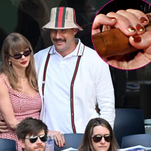 Taylor Swift Hints She Going to Travis Kelce Chief Game Through Manicure