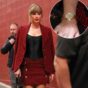Taylor Swift Wears 54K Watch to Chiefs Game