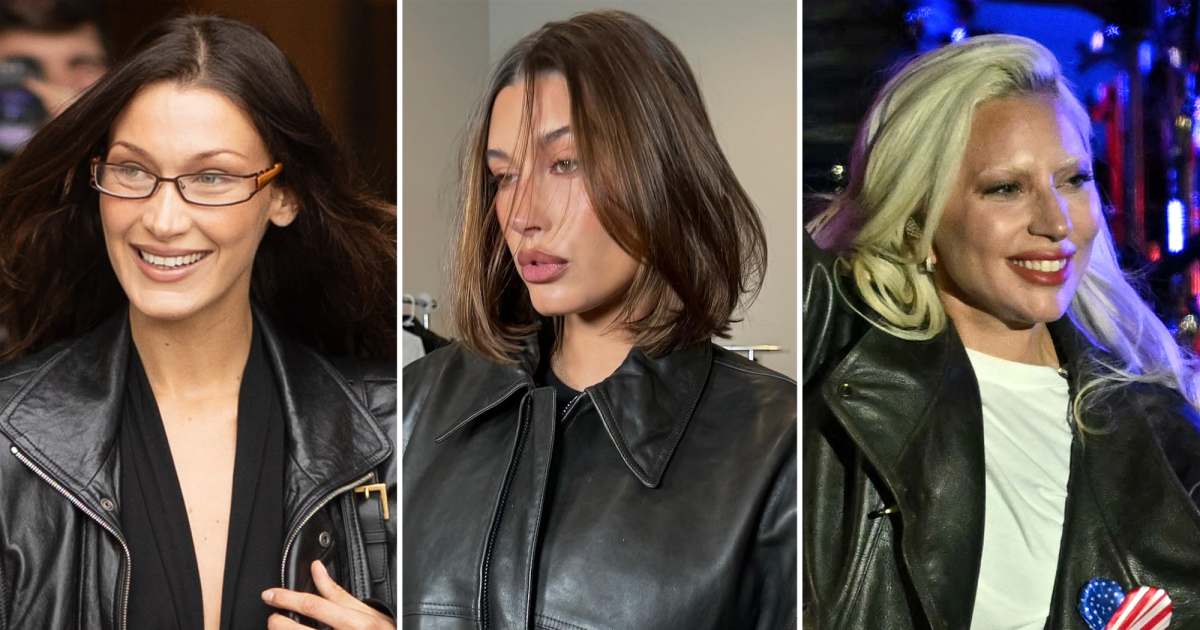 The 2024 Leather Jacket Trend Loved By Celebrities The 2024 Leather Jacket Trend Loved By Celebrities