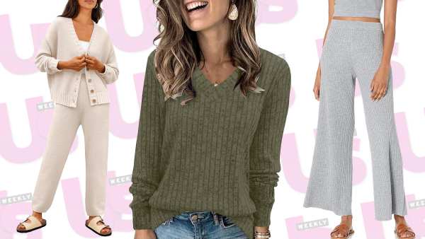 rich mom style loungewear sets, tops and pants