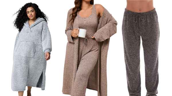 plus size fall and winter loungewear fashion finds