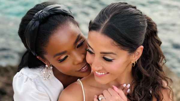 The Valley Jasmine Goode Melissa Marie Take Us Behind the Scenes of Their Romantic Engagement