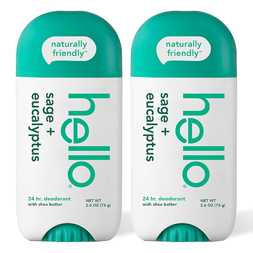 Hello Sage + Eucalyptus Deodorant with Shea Butter