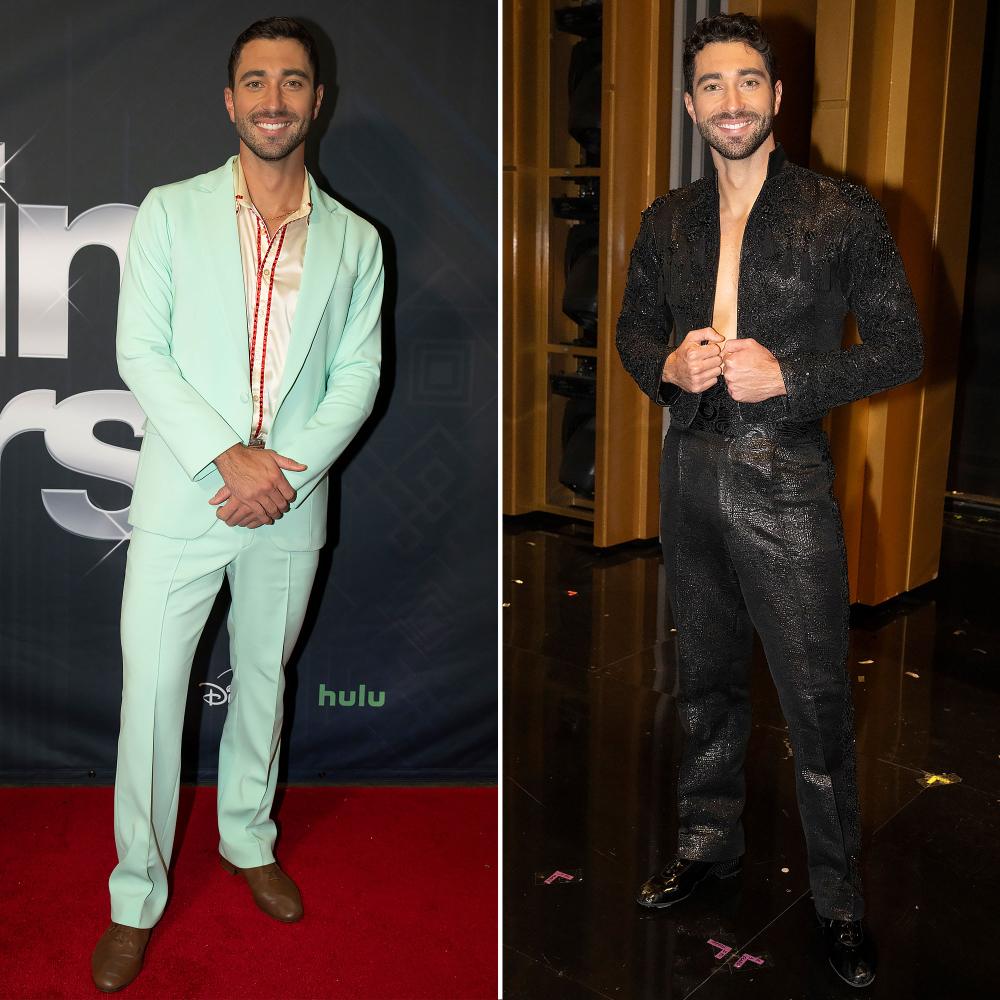 Before and After Joey Graziadei Says He Got Too Thin Quickly During DWTS Season 33