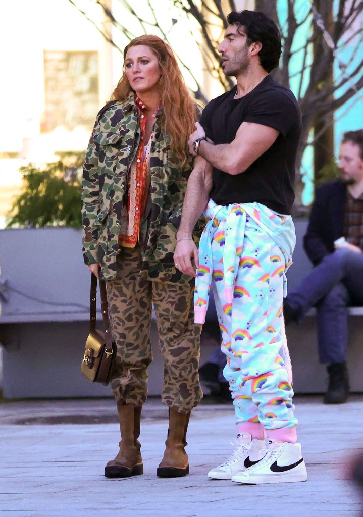 Blake Lively and Justin Baldoni Filming It Ends with Us