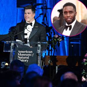 Colin Jost Joked About Diddy Freakoffs in AMNH Gala Speech