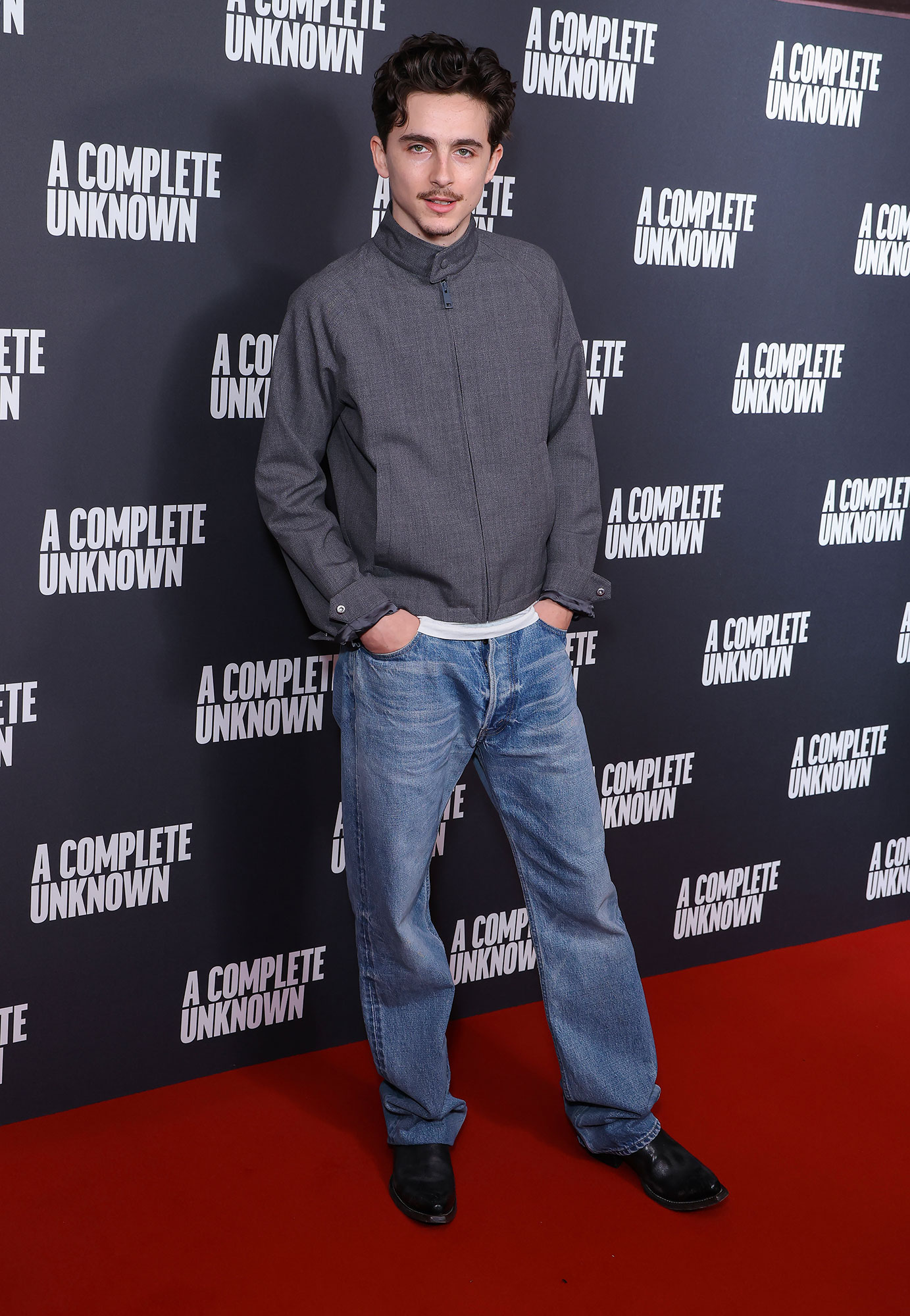 Timothee Chalamet Goes Low-Key at the &lsquo;Complete Unknown&rsquo; London Photocall