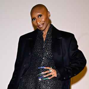 Feature Cynthia Erivo Is Bewitching in a Glittery Little Black Dress