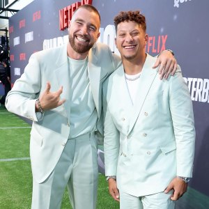 Feature Patrick Mahomes Jokes He Would Give Travis Kelce Acting Lessons for Christmas