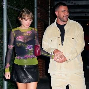 Feature Travis Kelce Calls Girlfriend Taylor Swift Eras Tour the Best in the World