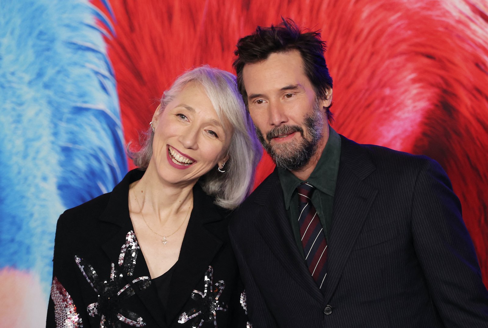 Keanu Reeves va con Alexandra Grant al estreno de 'Sonic 3: La Película ...