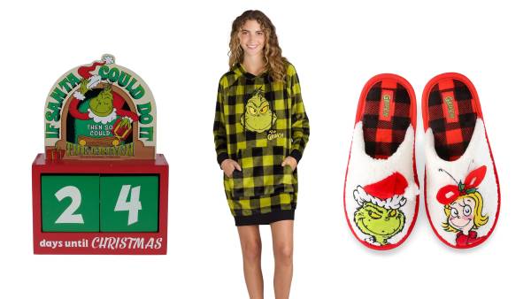 Grinch themed items