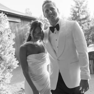 Jared Goffs Wife Christen Harper Goff Shows Off BTS Photos From Their Lavish Summer Wedding