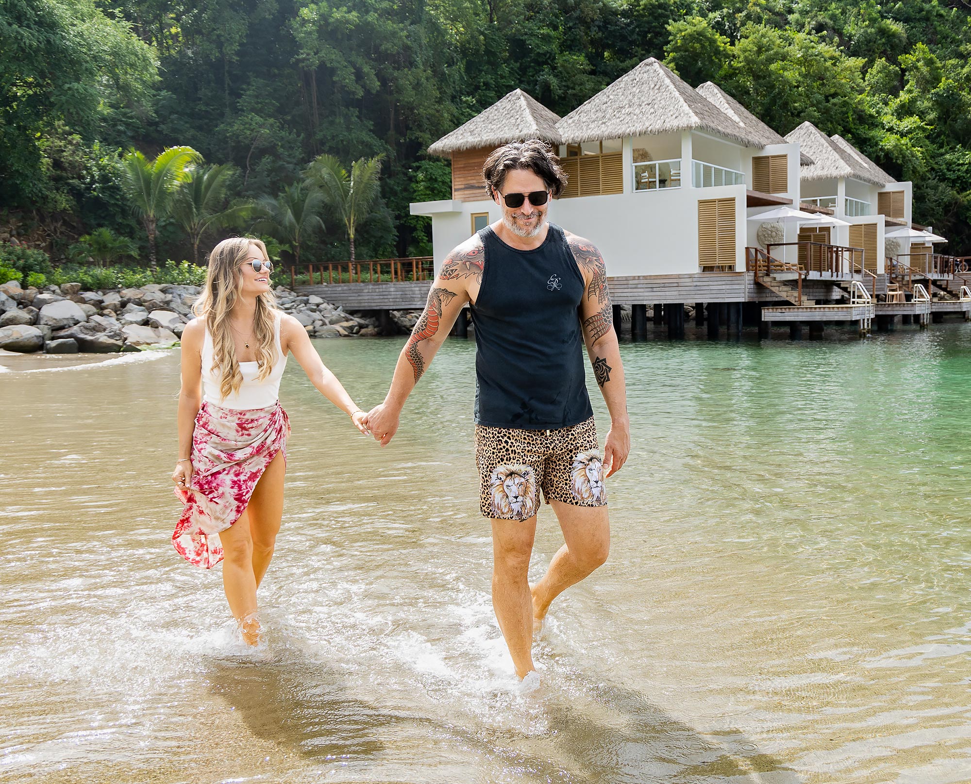 Joe Manganiello Enjoyed a Caribbean Christmas With GF Caitlin O Connor