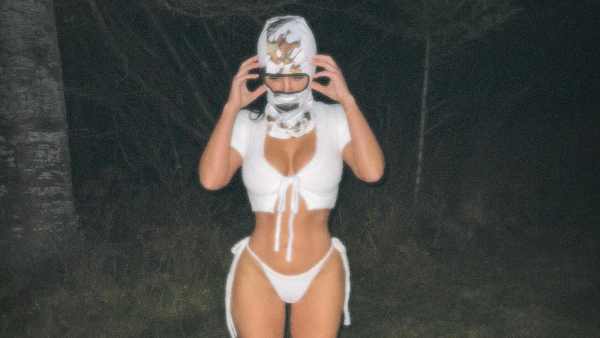 Kim Kardashian Confuses Fans With Latest Skims Ensemble
