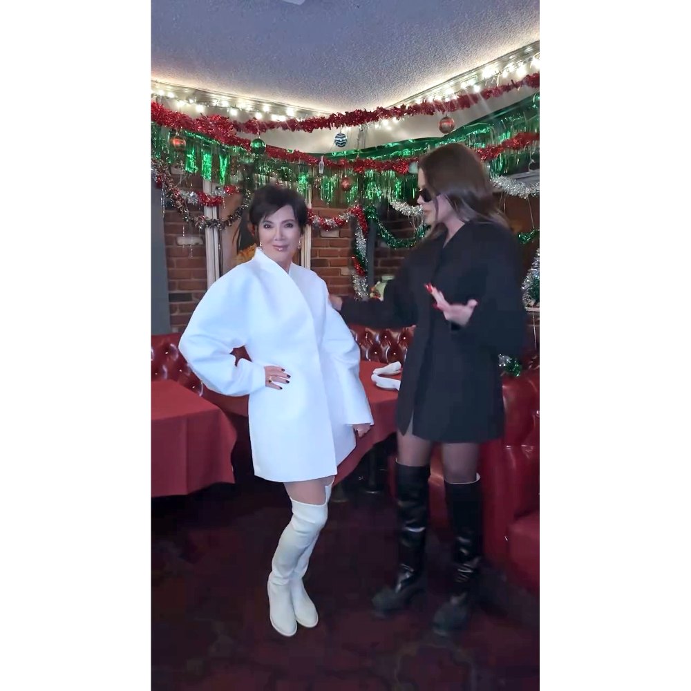 FEATURE Kris Jenner and Khloe Kardashian Accidentally Twin in the Same Dress