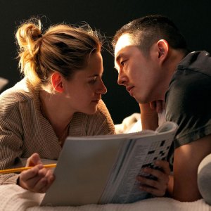 Kristen Stewart and Steven Yeun Fall in Love as a Buoy and Satellite in Surreal Love Me Trailer