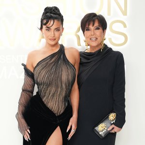 Kylie Jenner Gifts Kris Jenner Custom Purse With Kids Faces on It