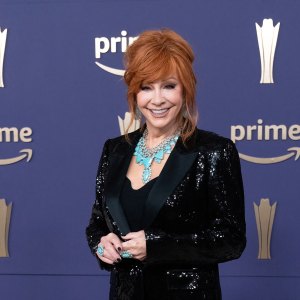US singer Reba McEntire arrives for the 59th Academy of Country Music awards (ACM) at Ford Center in The Star in Frisco, Texas, May 16, 2024. (Photo by SUZANNE CORDEIRO / AFP) (Photo by SUZANNE CORDEIRO/AFP via Getty Images)
