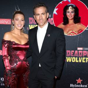 Ryan Reynolds and Blake Lively Lasso in Wonder Woman Lynda Carter for Holiday Charity Campaign
