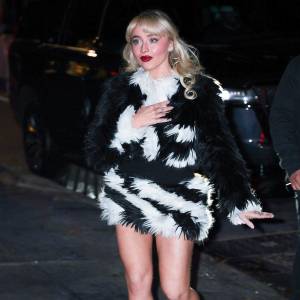Sabrina Carpenters Revenge Dress Is a Must See