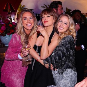 Taylor Swift Parties With Brittany Mahomes Ashley Avignone at Eras Themed Party 417