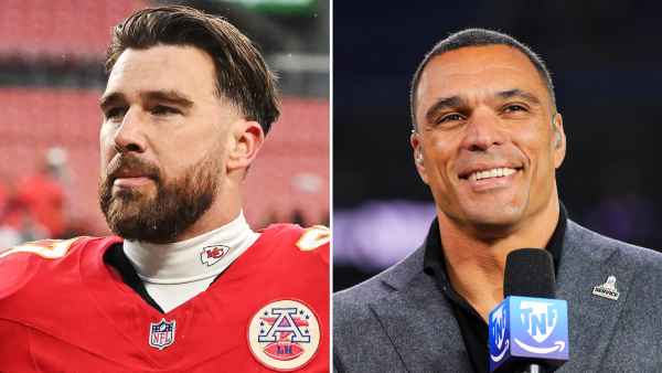 Travis Kelce Breaks Chiefs Receiving Touchdown Record Dunks Football in Homage to Tony Gonzalez 742