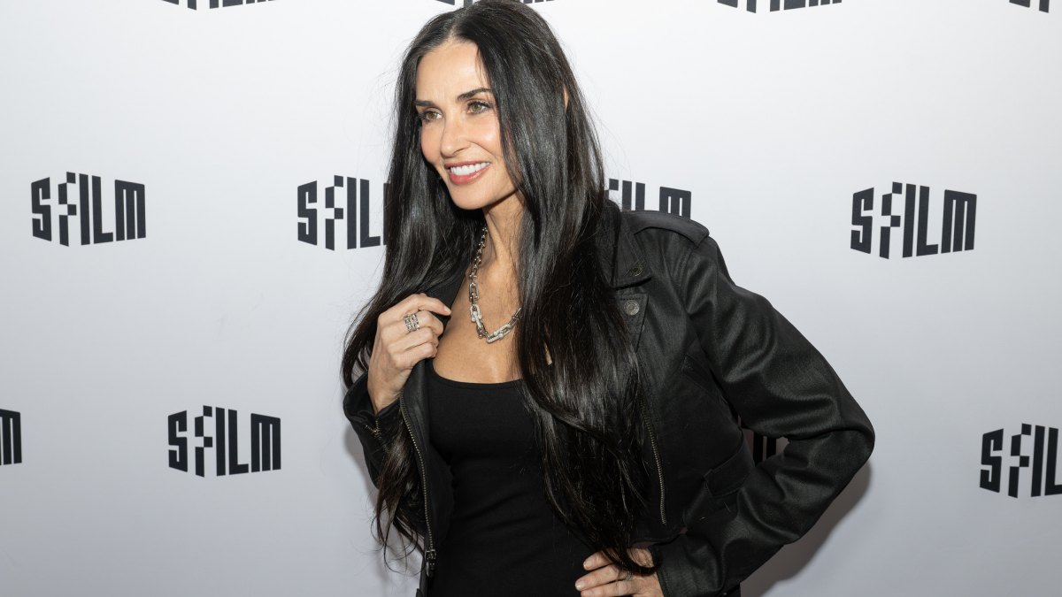 SAN FRANCISCO, CALIFORNIA - DECEMBER 09: Demi Moore, Honoree of Maria Manetti Shrem Award for Acting arrives at the 2024 SFFILM Awards Night at Fort Mason Center for Arts & Culture on December 09, 2024 in San Francisco, California. (Photo by Steve Jennings/Getty Images)