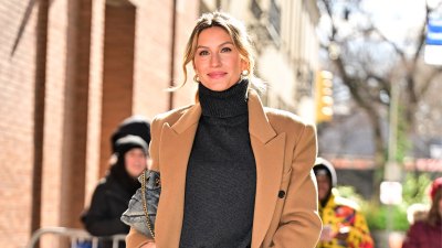 Gisele Bundchen arrives to ABC's "The View" on the Upper West Side on March 21, 2024 in New York City