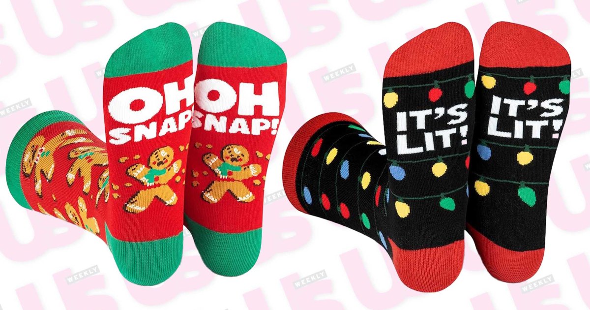 Merry and Bright: 11 Festive Holiday Socks That Arrive Before the Big Day Merry and Bright: 11 Festive Holiday Socks That Arrive Before the Big Day