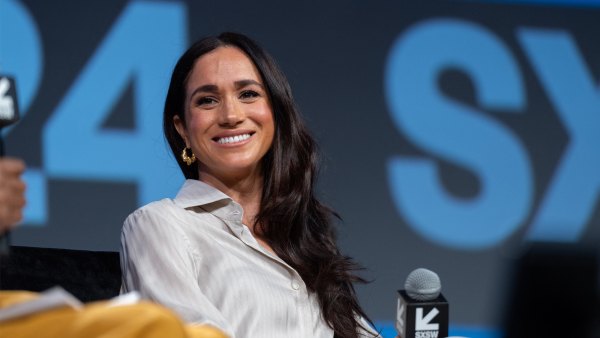 Britain's Meghan, Duchess of Sussex, attends the "Keynote: Breaking Barriers, Shaping Narratives: How Women Lead On and Off the Screen," during the SXSW 2024 Conference and Festivals at the Austin Convention Center on March 8, 2024, in Austin, Texas.