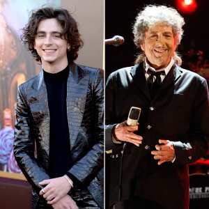 Timothee Chalamet Floored by Bob Dylan Praise of A Complete Unknown