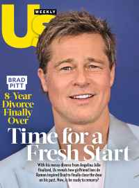 Brad Pitt 2504 Us Weekly Cover No Chips